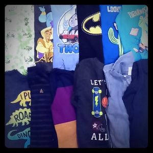Various Little Boys Short and Long Sleeve Lot